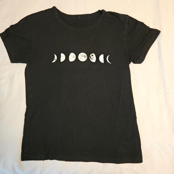 Lunar Phases Tee - No Size Tag - Picture 1 of 9